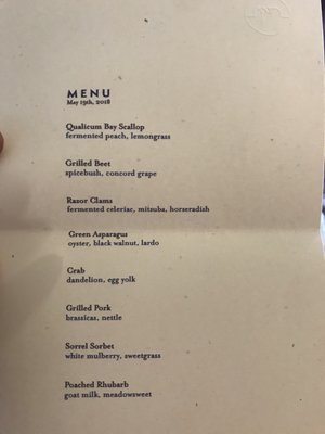 Menu photo 4 Restaurant Pearl Morissette Lincoln, ON