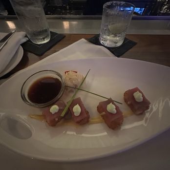 Eddie V's Prime Seafood - Ahi Tuna Tartare* - Seafood Near Me - Tampa, Florida Eddie V's Prime Seafood - Ahi Tuna Tartare* - Seafood Near Me - Tampa, Florida