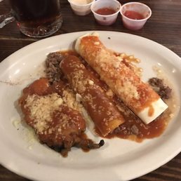 1 Chile Relleno and 1 Taco Lunch Combo