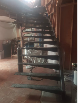various projects - Timber framing cathedral ceiling. Steel floating staircase. concrete driveway various projects - Timber framing cathedral ceiling. Steel floating staircase. concrete driveway