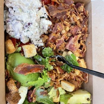 Mezzo - Chef salad with full order ofBacon and chicken salad - Sandwiches Near Me - Berkeley, California