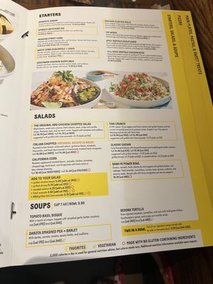 California Pizza Kitchen Lunch Menu: Delightful Choices