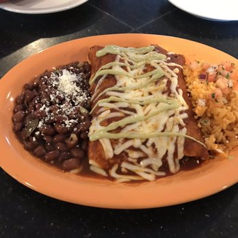 Cocina Madrigal - Beef Birria Enchiladas with rice and beans - Tacos Near Me - Phoenix, Arizona Cocina Madrigal - Beef Birria Enchiladas with rice and beans - Tacos Near Me - Phoenix, Arizona