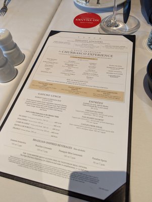 Menu photo 2 Fogo de Chão Friendswood, TX Menu photo 2 Fogo de Chão Friendswood, TX