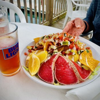 Dockside Restaurant & Bar - The 'Fish and Chips' ~ Truly one of the best dishes I have had in Wilmington/Wrightsville Beach - Seafood Near Me - Wilmington, North Carolina