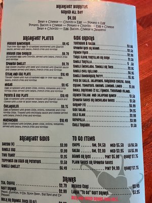 Menu photo 2 Jalapenos Locos San Angelo, TX