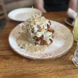 Cross & Orange - Chicken and waffles