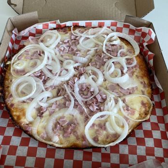 Little Habana - Cuban Pizza with Ham & Onions - Pizza Near Me - El Paso, Texas