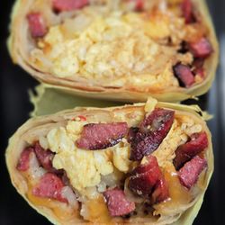 Flooky's - Woodland Hills - Polish Sausage Breakfast Burrito