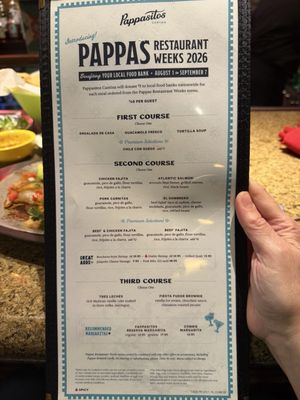 Menu photo 1 Pappasitos Cantina Sugar Land, TX Menu photo 1 Pappasitos Cantina Sugar Land, TX