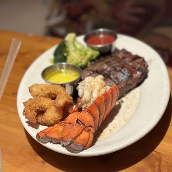 Black Angus Steakhouse - Trio steak, lobster and shrimp. - Steakhouses Near Me - Chula Vista, California Black Angus Steakhouse - Trio steak, lobster and shrimp. - Steakhouses Near Me - Chula Vista, California