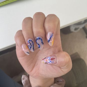 NAILaCARTE - West Loop - Ivy was amazing! She copied the nail design I brought in and it looks perfect - Nail Salons Near Me - Chicago, Illinois NAILaCARTE - West Loop - Ivy was amazing! She copied the nail design I brought in and it looks perfect - Nail Salons Near Me - Chicago, Illinois