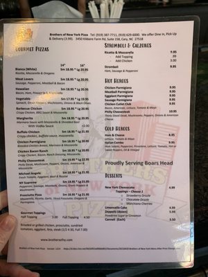 Brothers Of New York Pizza by null