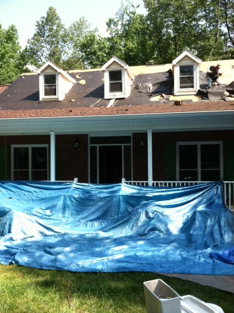 Slide of Liberty Roofing