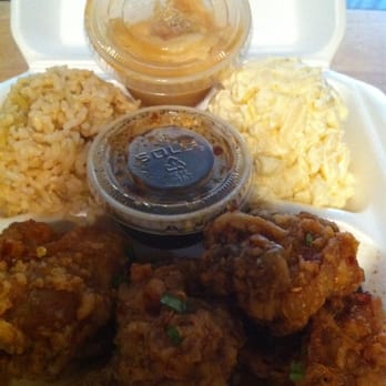 Sugoi - mini Korean chicken plate - still too much food!! - Japanese Near Me - Honolulu, Hawaii Sugoi - mini Korean chicken plate - still too much food!! - Japanese Near Me - Honolulu, Hawaii