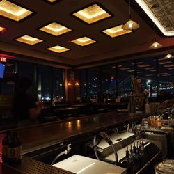 Seating from the bar