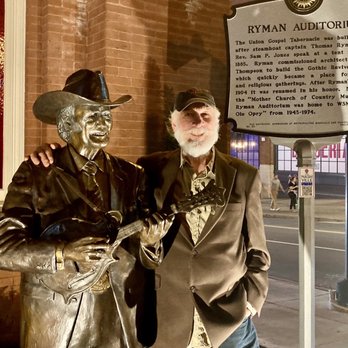 Ryman Auditorium - Me and Bill Monroe - Music Venues Near Me - Nashville, Tennessee