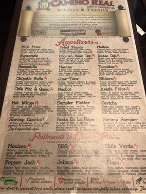 Menu photo 4 El Charro Avitia Carson City, NV