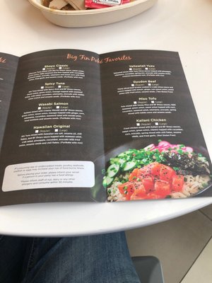 Menu photo 3 Big Fin Poké Melrose, MA