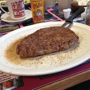 Riverview Diner - Chopped Steak - American Near Me - Montgomery, Illinois