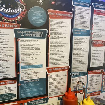 Galaxy Diner - Menu - American Near Me - Richmond, Virginia