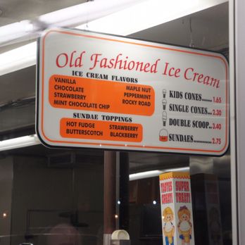 Dick's Drive-In - Menu (old fashioned ice cream) - Burgers Near Me - Seattle, Washington