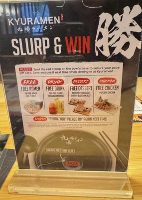 Menu photo 4 Kyuramen x TBaar Arcadia, CA