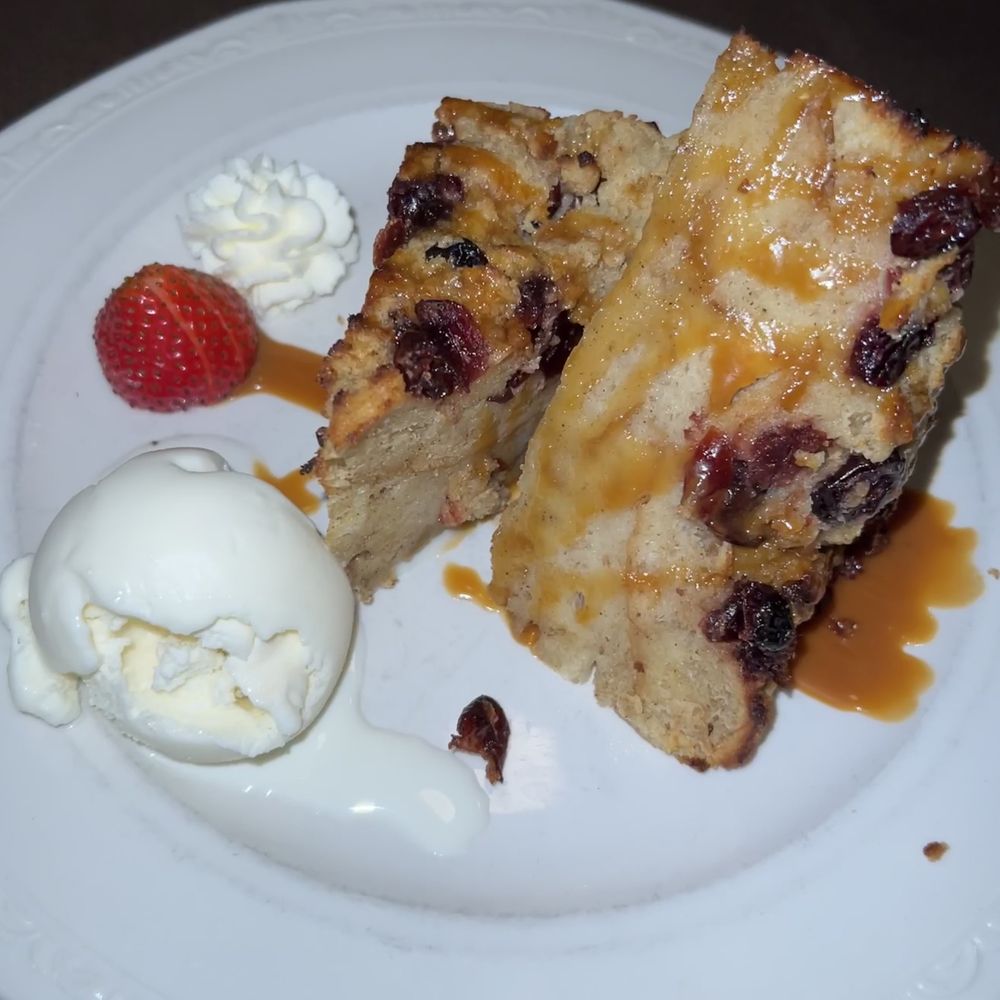 Station Restaurant At Mountain - Bread Pudding (~$9) - Seafood Near Me - Mountain Lakes, New Jersey Station Restaurant At Mountain - Bread Pudding (~$9) - Seafood Near Me - Mountain Lakes, New Jersey