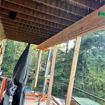 Rot Solutions - New Beam going in ( 30ft long! ) - Damage Restoration Near Me - Woodinville, Washington Rot Solutions - New Beam going in ( 30ft long! ) - Damage Restoration Near Me - Woodinville, Washington