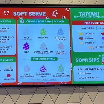 Somisomi - Menu 12-2022 - Desserts Near Me - Santa Clara, California