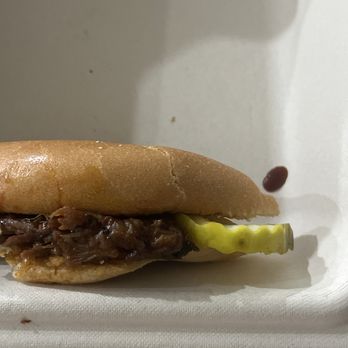 True Texas BBQ - Regular Chopped Brisket Sandwich - Barbeque Near Me - Melissa, Texas True Texas BBQ - Regular Chopped Brisket Sandwich - Barbeque Near Me - Melissa, Texas