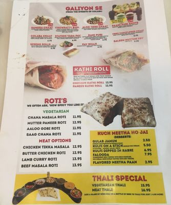 Menu photo 1 Colaba Junction Toronto, ON