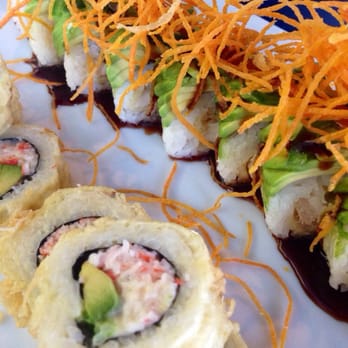 Omi Sushi - Diablo roll, tempura California roll - Sushi Bars Near Me - East Lansing, Michigan Omi Sushi - Diablo roll, tempura California roll - Sushi Bars Near Me - East Lansing, Michigan