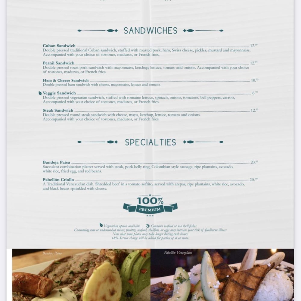 La Marginal - Menu - Puerto Rican Near Me - San Antonio, Texas La Marginal - Menu - Puerto Rican Near Me - San Antonio, Texas