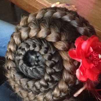 Verso Braiding - Took about 10 mins . Very fast and beautiful - Hair Stylists Near Me