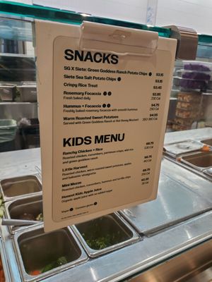 Menu photo 3 sweetgreen - Healthy Salads, Wraps, and Bowls Palo Alto, CA