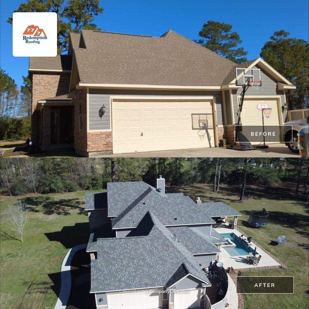 Slide of Redemption Roofing and General Contracting