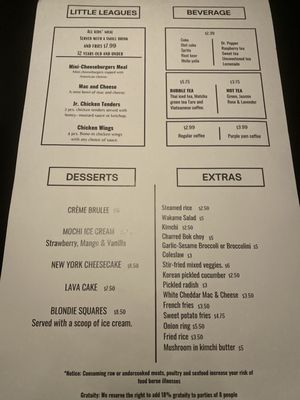 Menu photo 3 Fuzed Canonsburg, PA