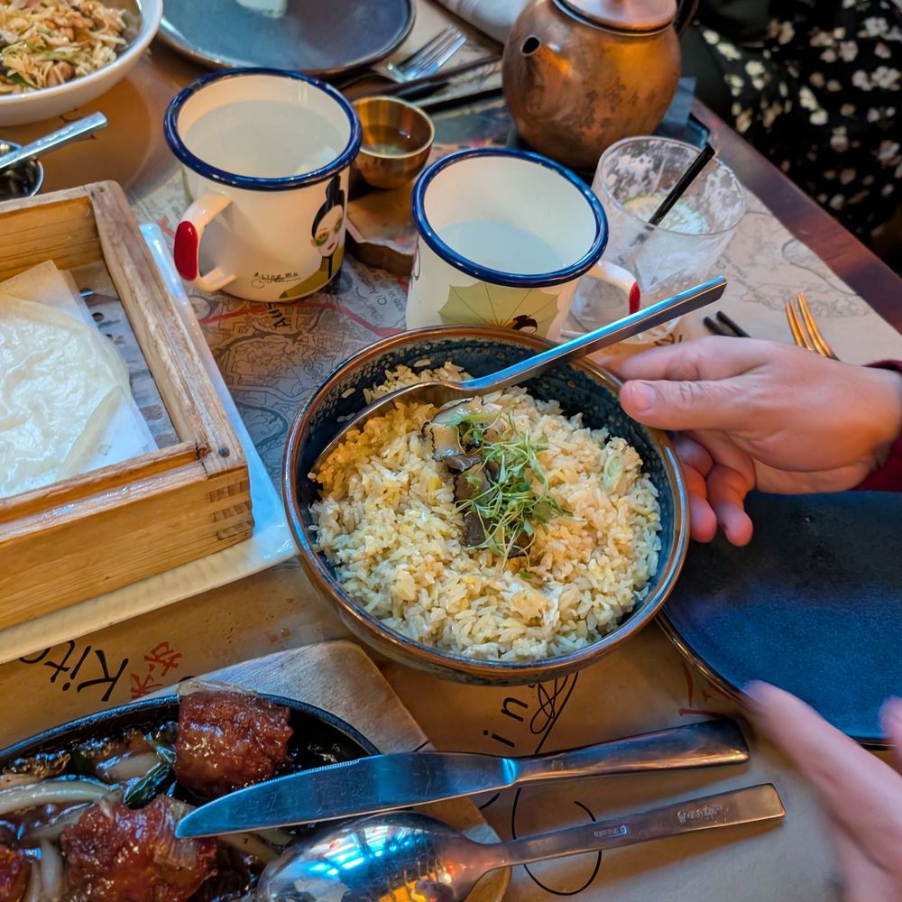Qi Austin - Truffle Fried Rice - Dim Sum Near Me - Austin, Texas Qi Austin - Truffle Fried Rice - Dim Sum Near Me - Austin, Texas