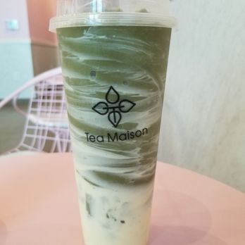 Tea Maison - Brulee Matcha with grass jelly - Juice Bars & Smoothies Near Me - Las Vegas, Nevada Tea Maison - Brulee Matcha with grass jelly - Juice Bars & Smoothies Near Me - Las Vegas, Nevada