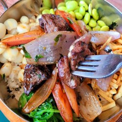 Ceviches By Divino - Providence - Poke Lomo Saltado with Our Spicy Mayo