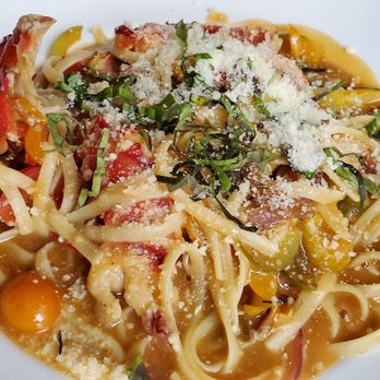 The Ship Lantern Inn - Seafood pasta. - New American Near Me - Milton, New York