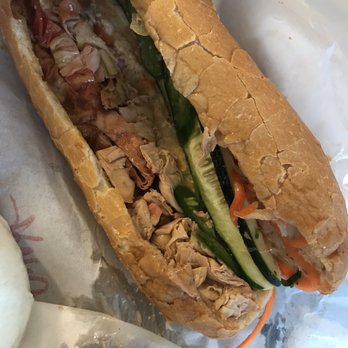 Chu Minh Tofu and Vegan Deli - Mock duck Banh Mih ($5.45) - Vietnamese Near Me - Seattle, Washington
