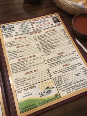Menu photo 3 Across the Borders Burlington, KS