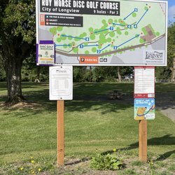 Roy Morse Park - Map of the park