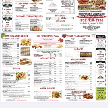Mr Pepperoni - Pizza Near Me - Herndon, Virginia Mr Pepperoni - Pizza Near Me - Herndon, Virginia