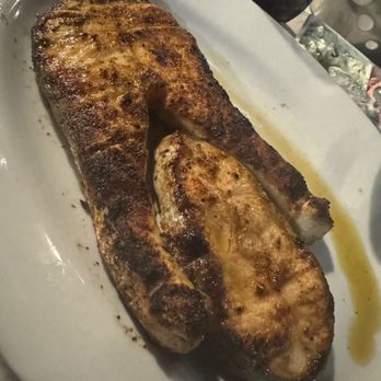 Taverna Kyclades - Salmon Steak - Seafood Near Me - Astoria, New York Taverna Kyclades - Salmon Steak - Seafood Near Me - Astoria, New York