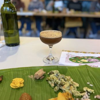 Thattu - Madras cocktail - special take on espresso martini (Indian way) - Indian Near Me - Chicago, Illinois