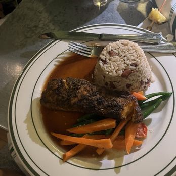 Jumieka Grand - Jerk Salmon - Seafood Near Me - New York, New York