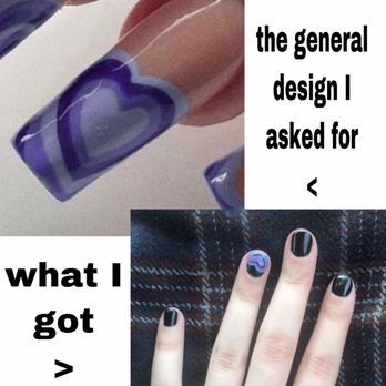 Elite Nails And Spa - my butchered nails:( - Nail Salons Near Me - Simi Valley, California